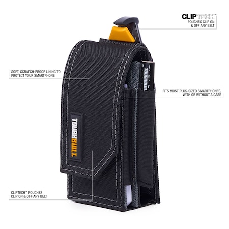 Toughbuilt Smartphone Plus Pouch + Notebook & Pencil TB-CT-33P